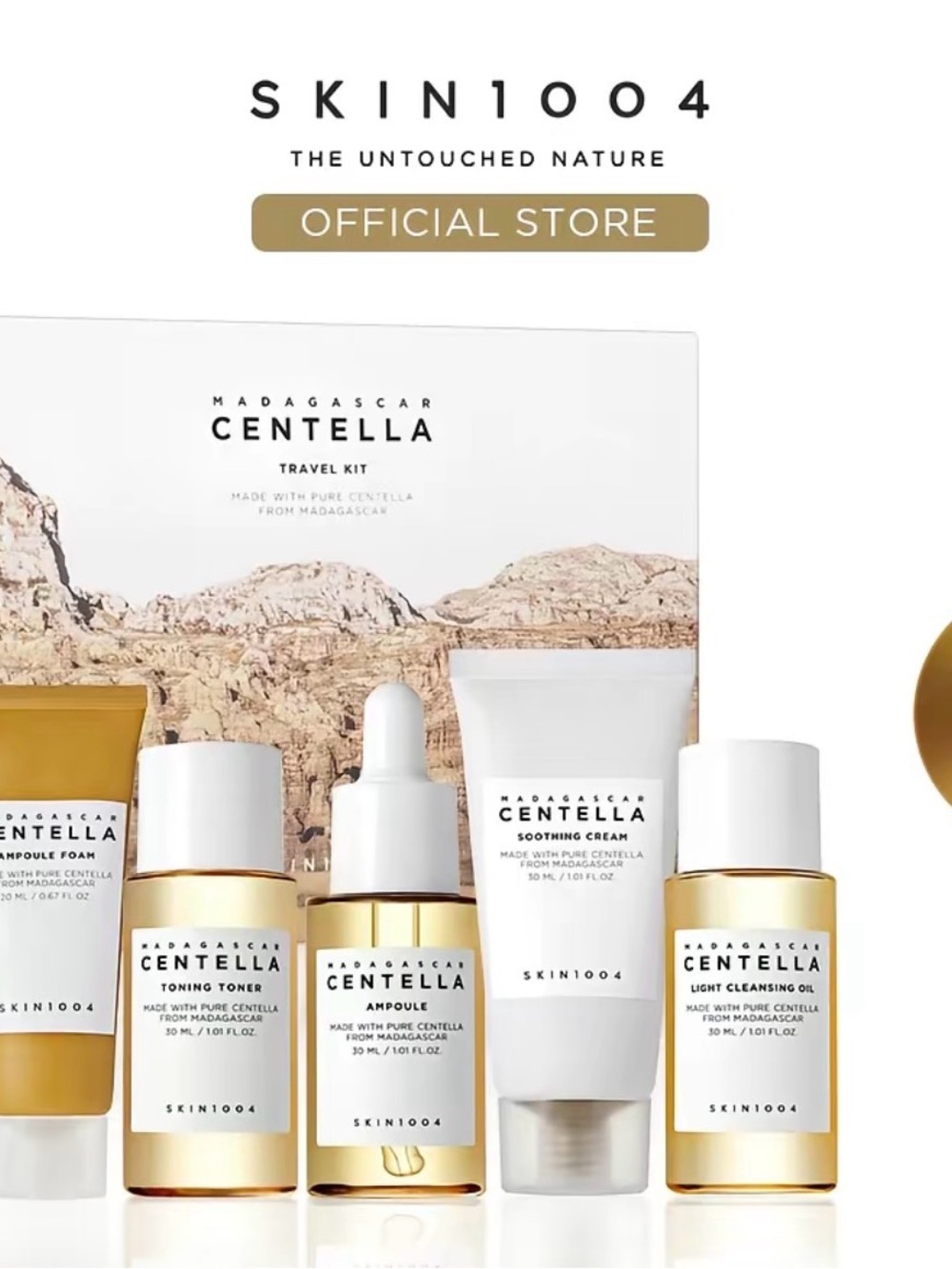 SKIN1004 Madagascar Centella Travel Skincare Kit